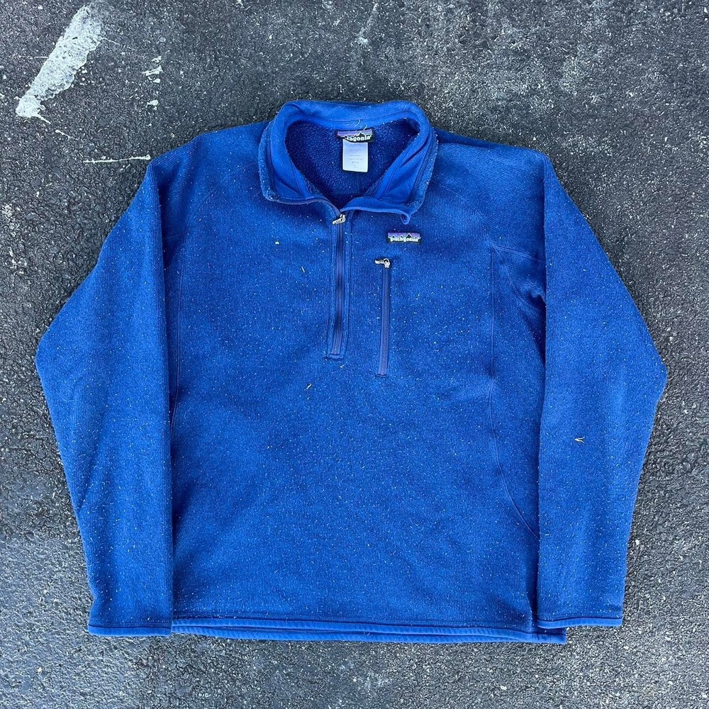 Patagonia 1/4 Zip Better Sweater Fleece Pullover Fleece Size L